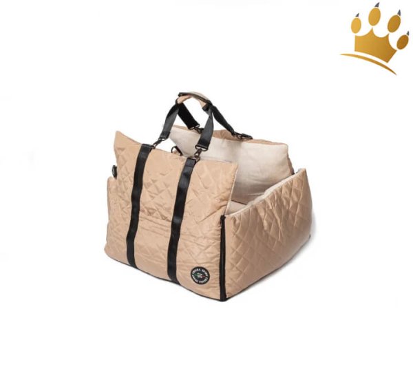 Hundeautositz Liv Beige