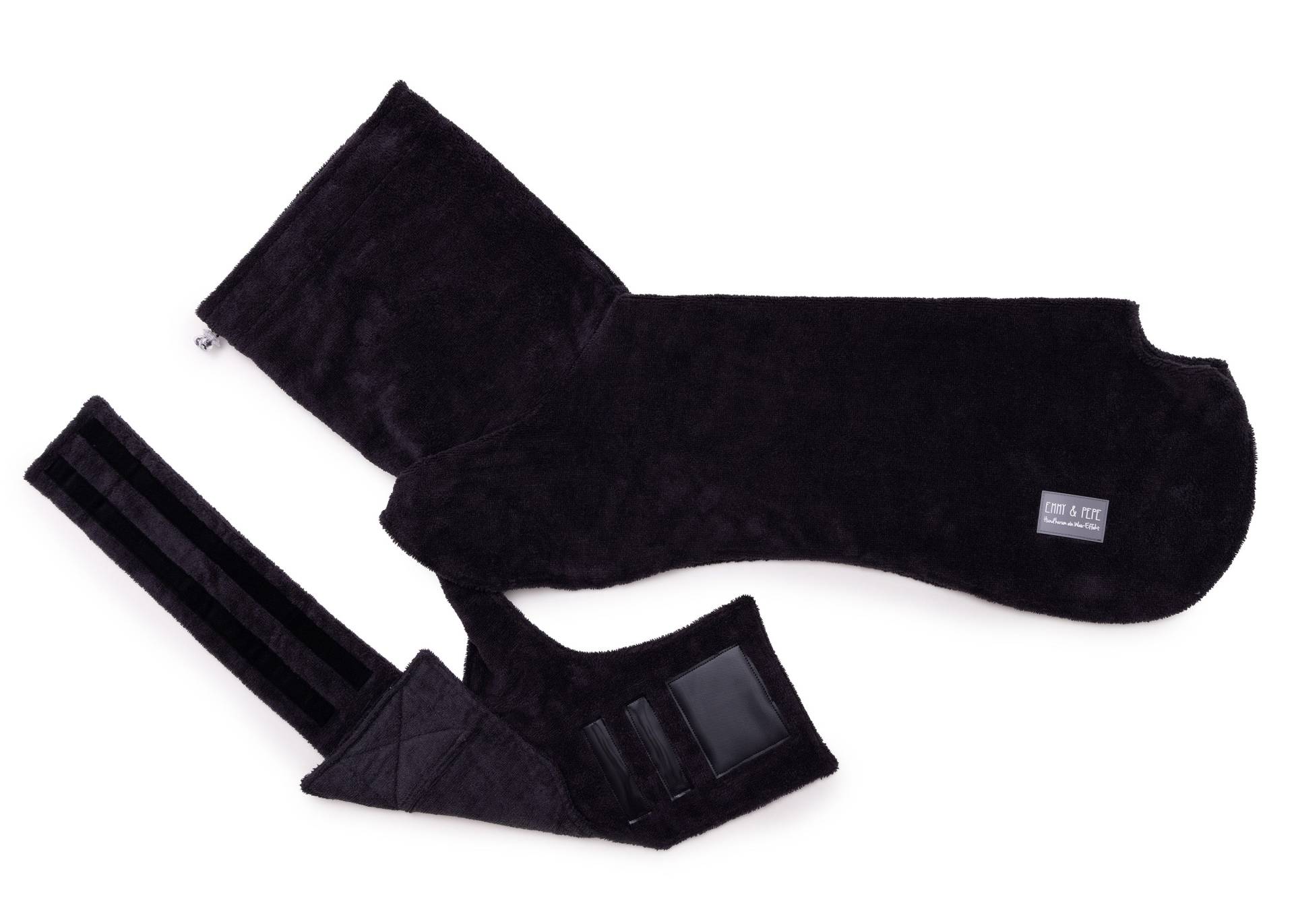 Hundebademantel aus Bambusfaser Grey M Hundebademantel aus Bambusfaser Grey M von EMMY&PEPE