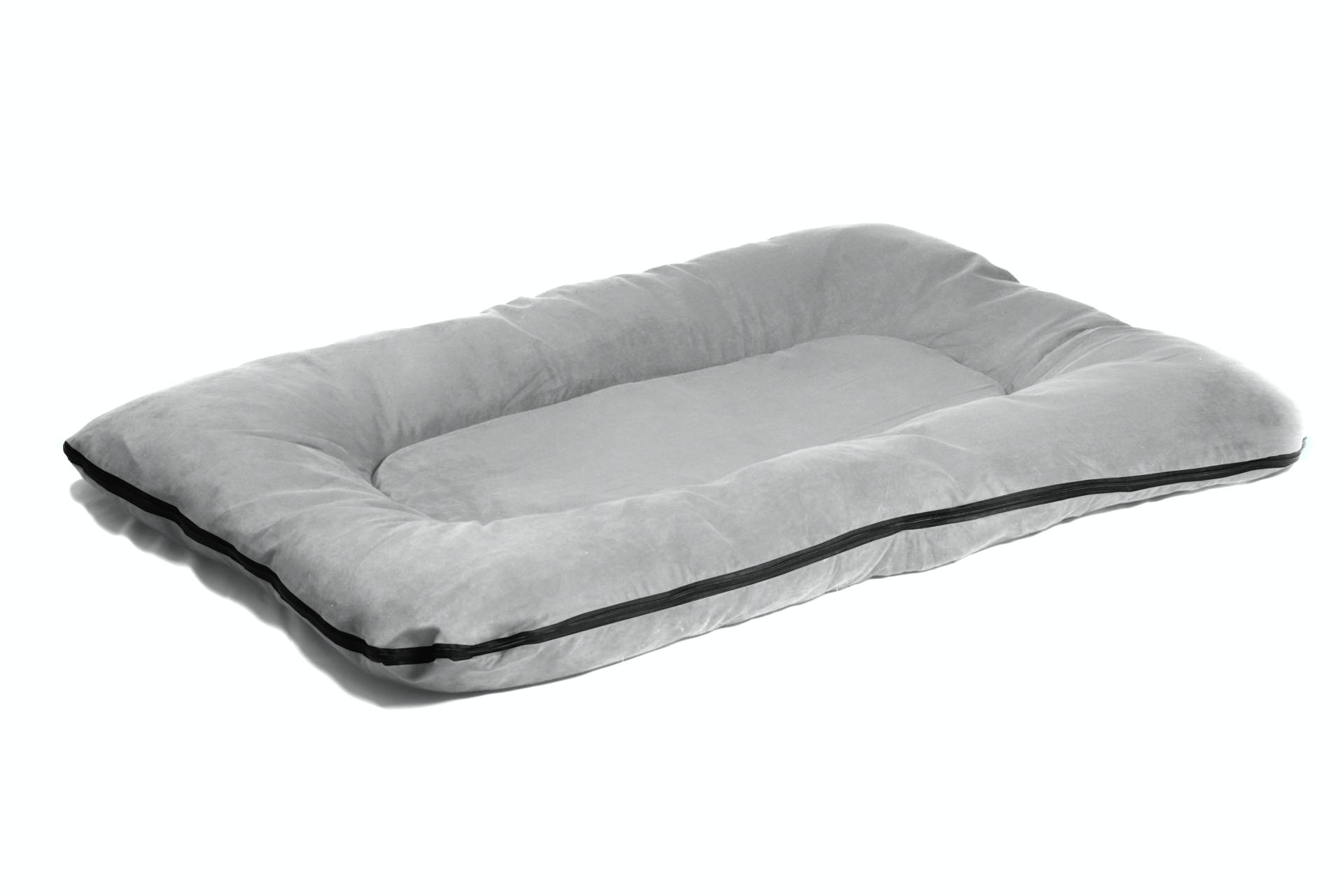 Hundebett / Hundekissen XXL grau, 120x80 cm, 10 cm hoch