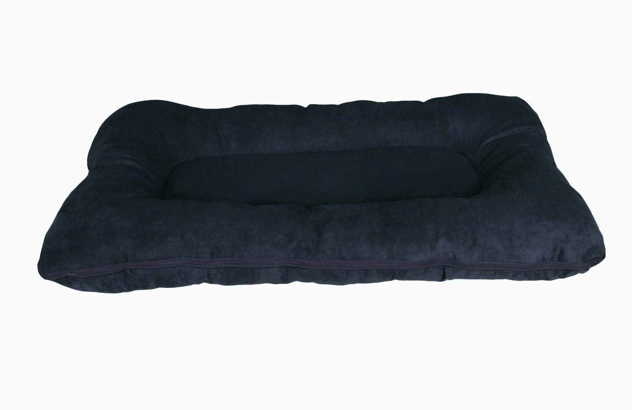 Hundebett / Hundekissen XXL schwarz, 120x80 cm