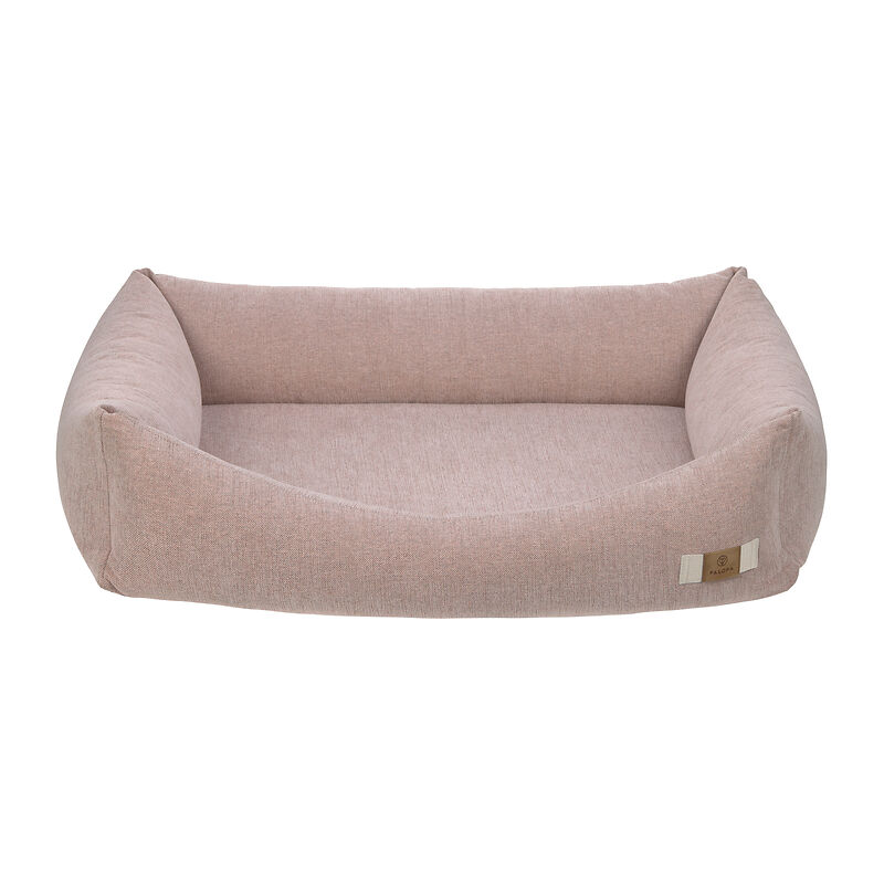 Hundebett Baumwolle Fred in Rosa M