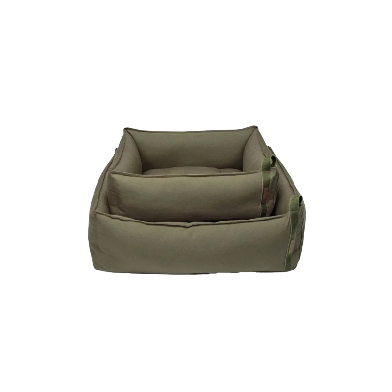 Hundebett Boost Canvas Olive M