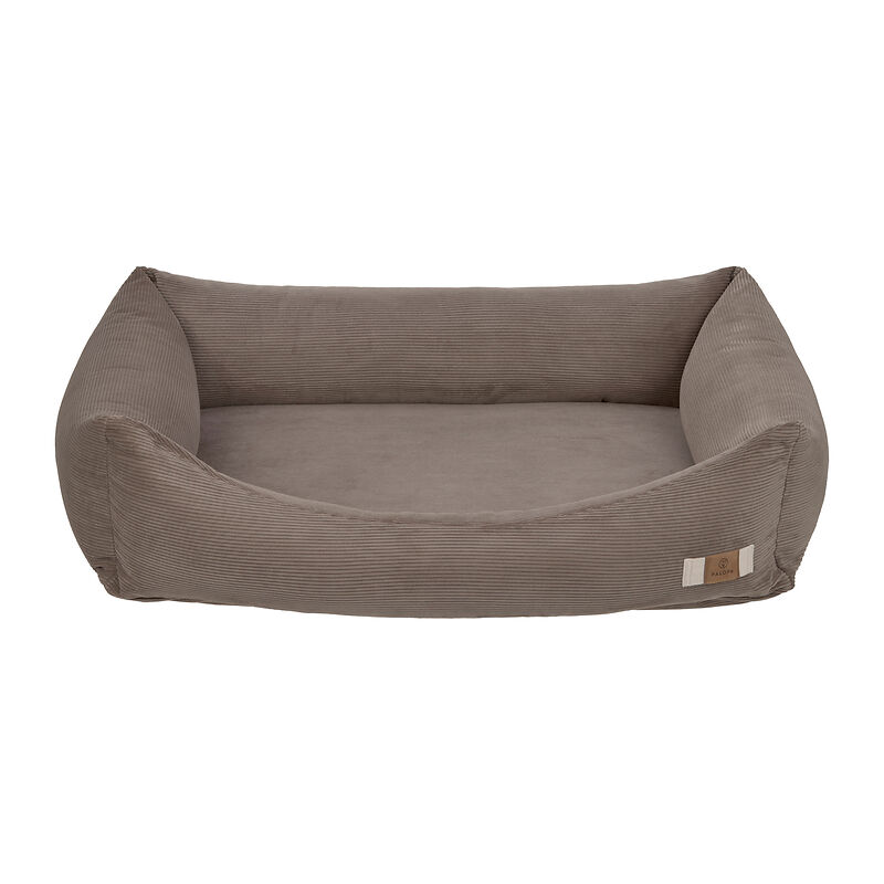Hundebett Cord Fred in Braun S