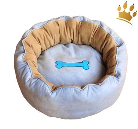 Hundebett Cuddle Blau