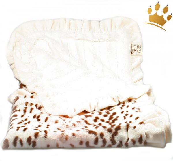 Hundedecke Cheetha Cream Cuddle Throw Big