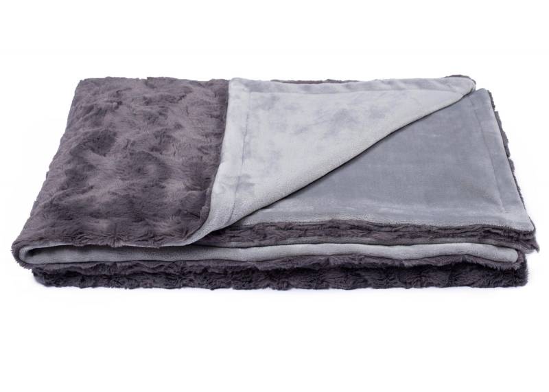 Hundedecke kuschelig Creme / L (120x100cm) von EMMY&PEPE