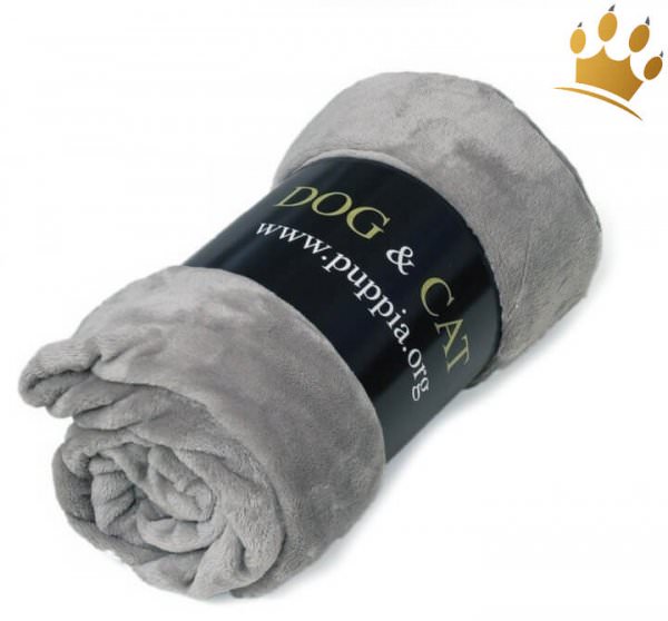 Hundefleecedecke Dog & Cat Hell-Grau