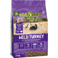 Hundefutter getreidefrei Truthahn 2kg Trockenfutter WILDBORN Wild Turkey von Wildborn