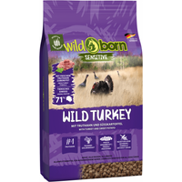 Hundefutter getreidefrei Truthahn 4 x 2kg Trockenfutter WILDBORN Wild Turkey von Wildborn