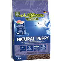 Hundefutter getreidefrei mit Geflügel + Pangasius 2kg Trockenfutter WILDBORN Natural Puppy von Wildborn