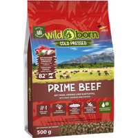 Hundefutter kaltgepresst mit Rind 500g Trockenfutter WILDBORN Prime Beef von Wildborn