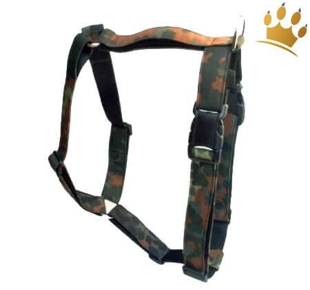 Hundegeschirr Camouflage