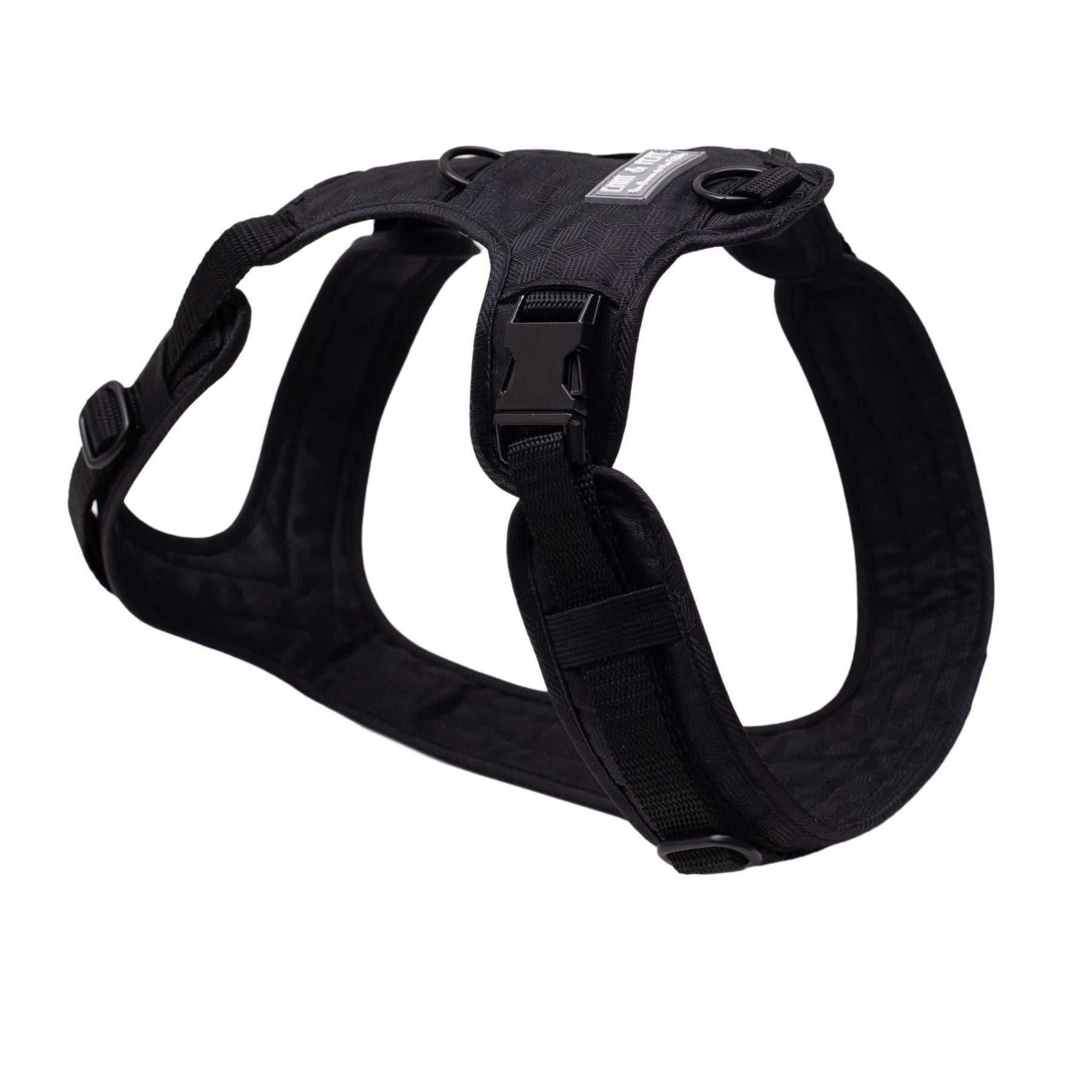 Hundegeschirr Fröhliches Schwarz L/XL