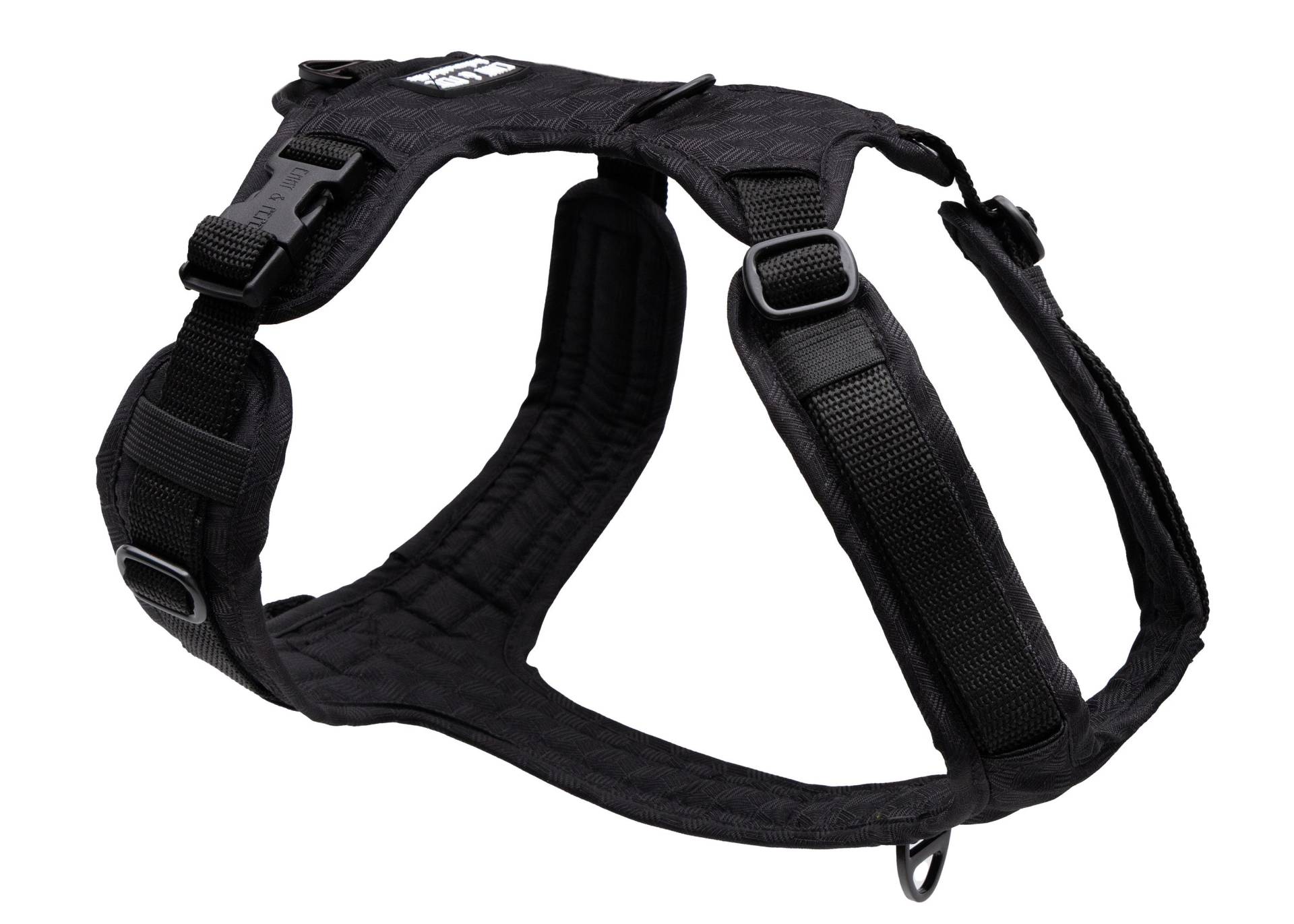 Hundegeschirr Fröhliches Schwarz XS/S