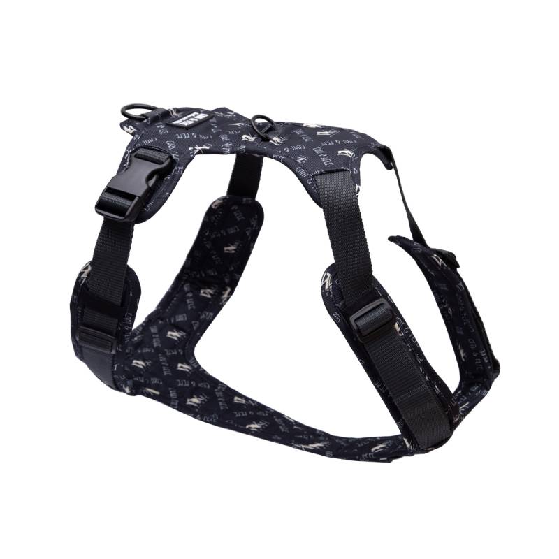 Hundegeschirr "Wau-Effekt" Black XS Hundegeschirr "Wau-Effekt" Black XS von EMMY&PEPE