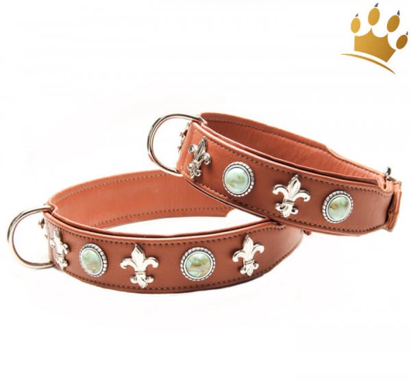 Hundehalsband Diakira Deluxe Braun