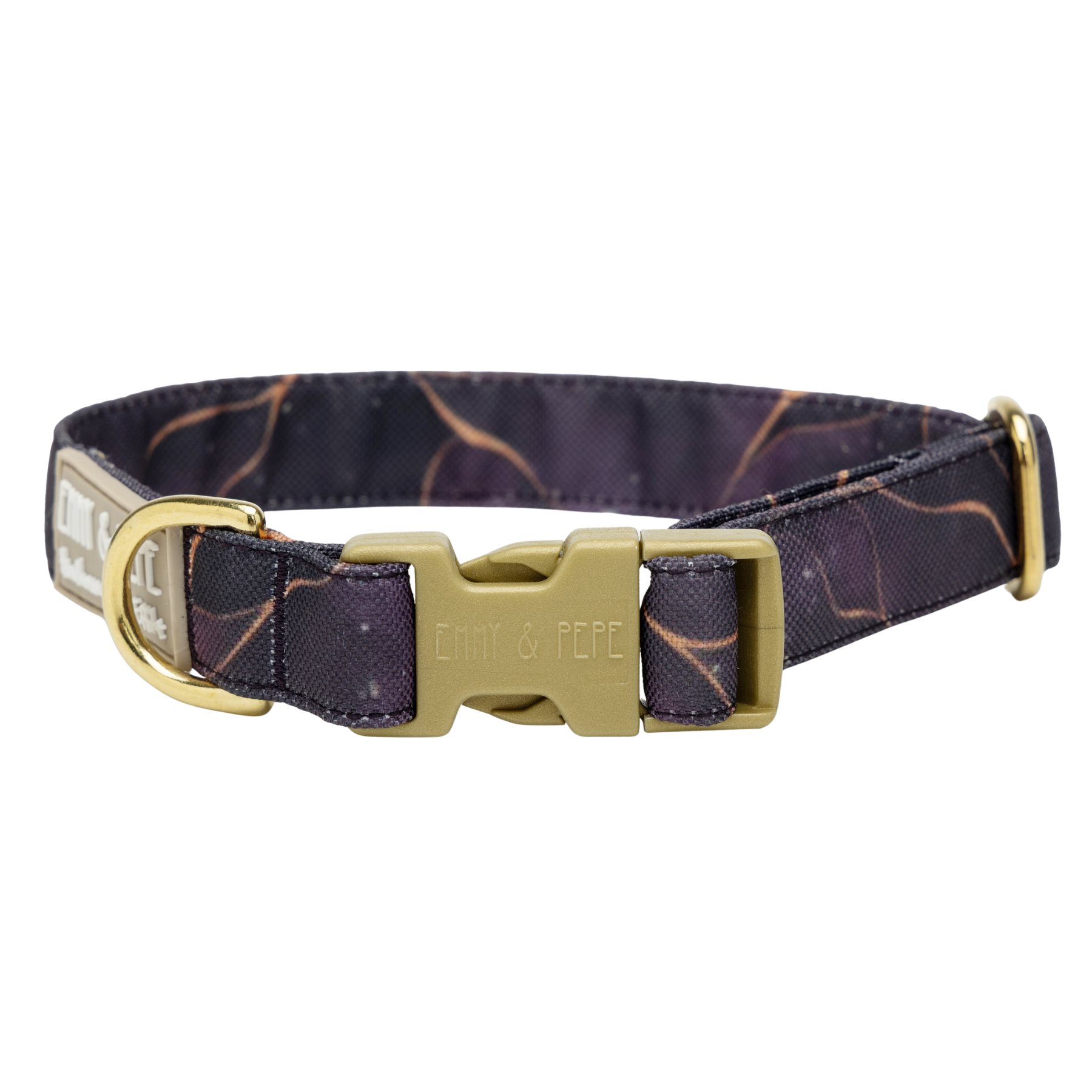 Hundehalsband Golden Plum L - 33-52 cm Hundehalsband Golden Plum L - 33-52 cm von EMMY&PEPE