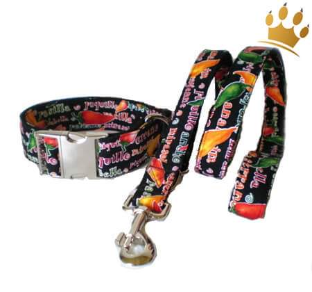 Hundehalsband Hot Chilli