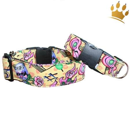 Hundehalsband Skull Melody