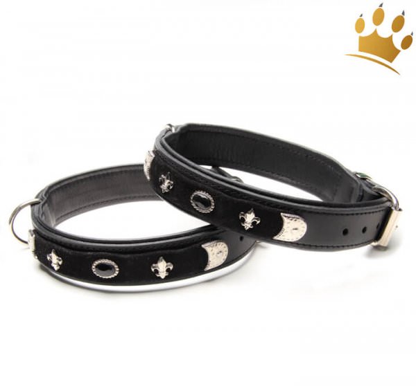 Hundehalsband Tres Chic Black