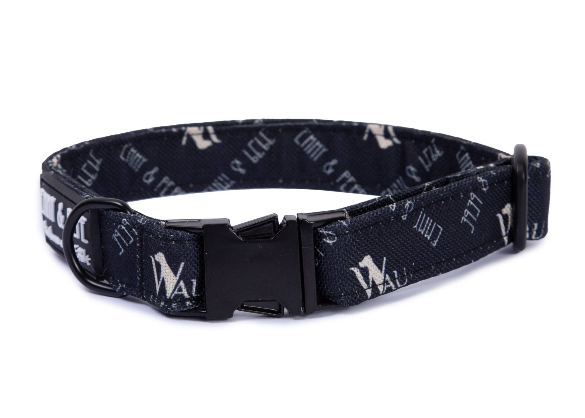 Hundehalsband "Wau-Effekt" Black S - 22-34 cm Hundehalsband "Wau-Effekt" Black S - 22-34 cm von EMMY&PEPE