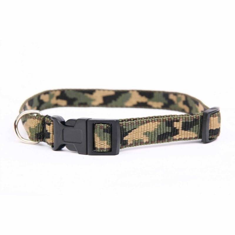 Hundehalsband aus Nylon Camouflage