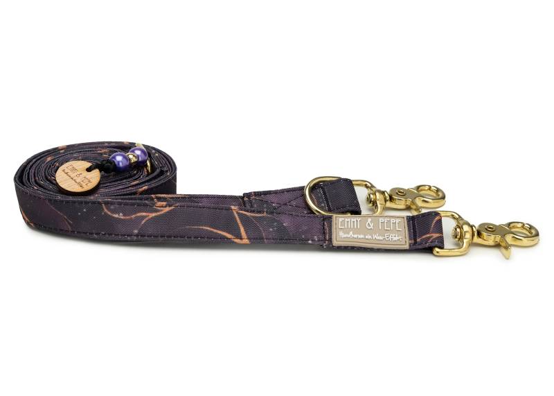 Hundeleine Golden Plum M von EMMY&PEPE