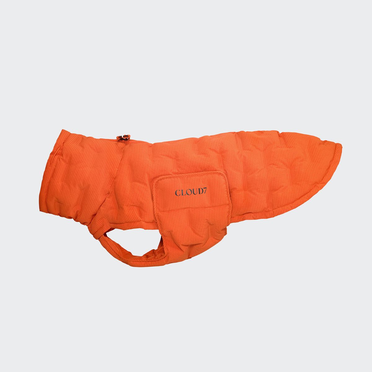 Hundemantel Alaska Seersucker Orange 8 Hundemantel Alaska Seersucker Orange 8