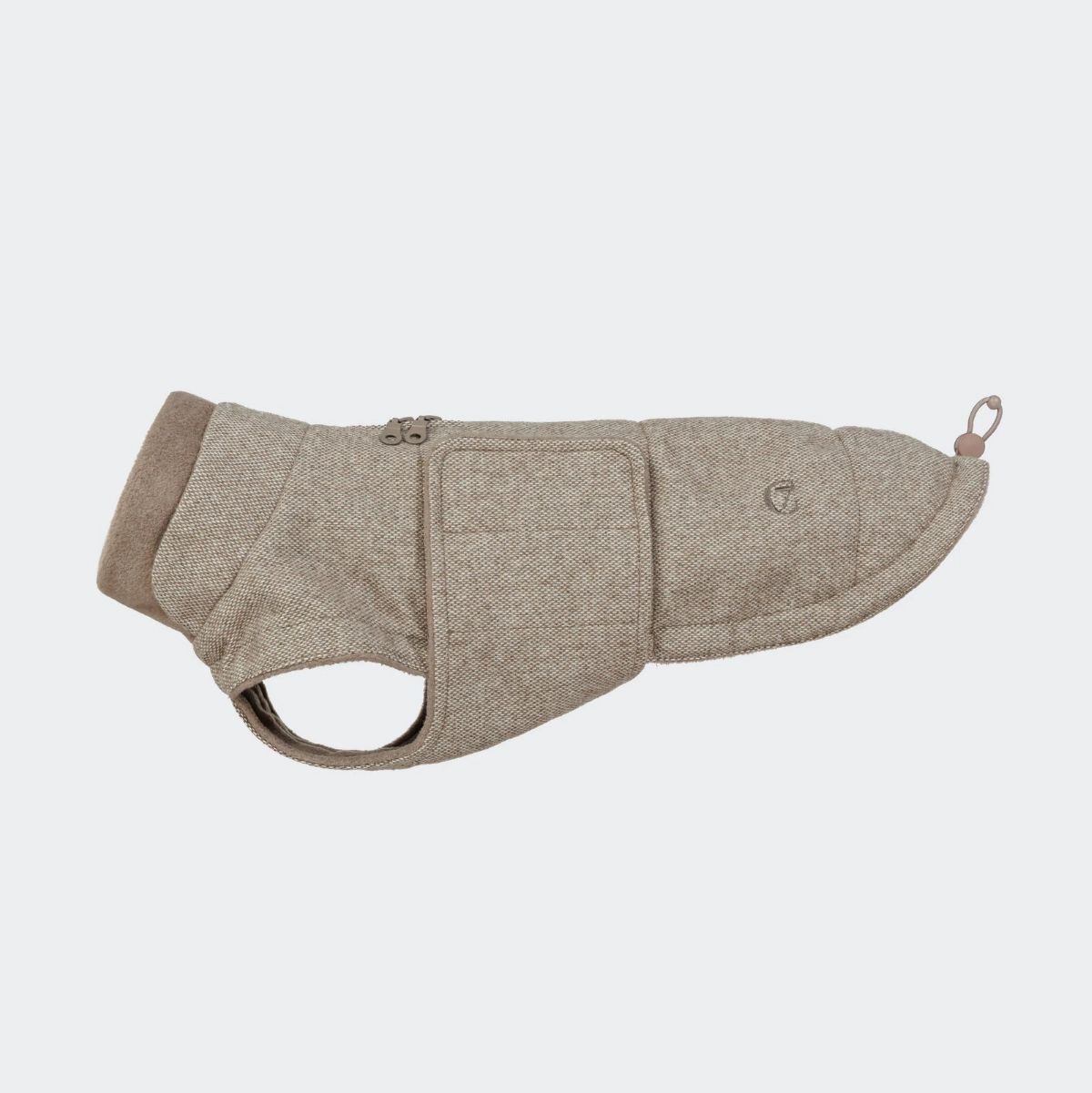 Hundemantel Brooklyn Tweed Beige Dackel 2