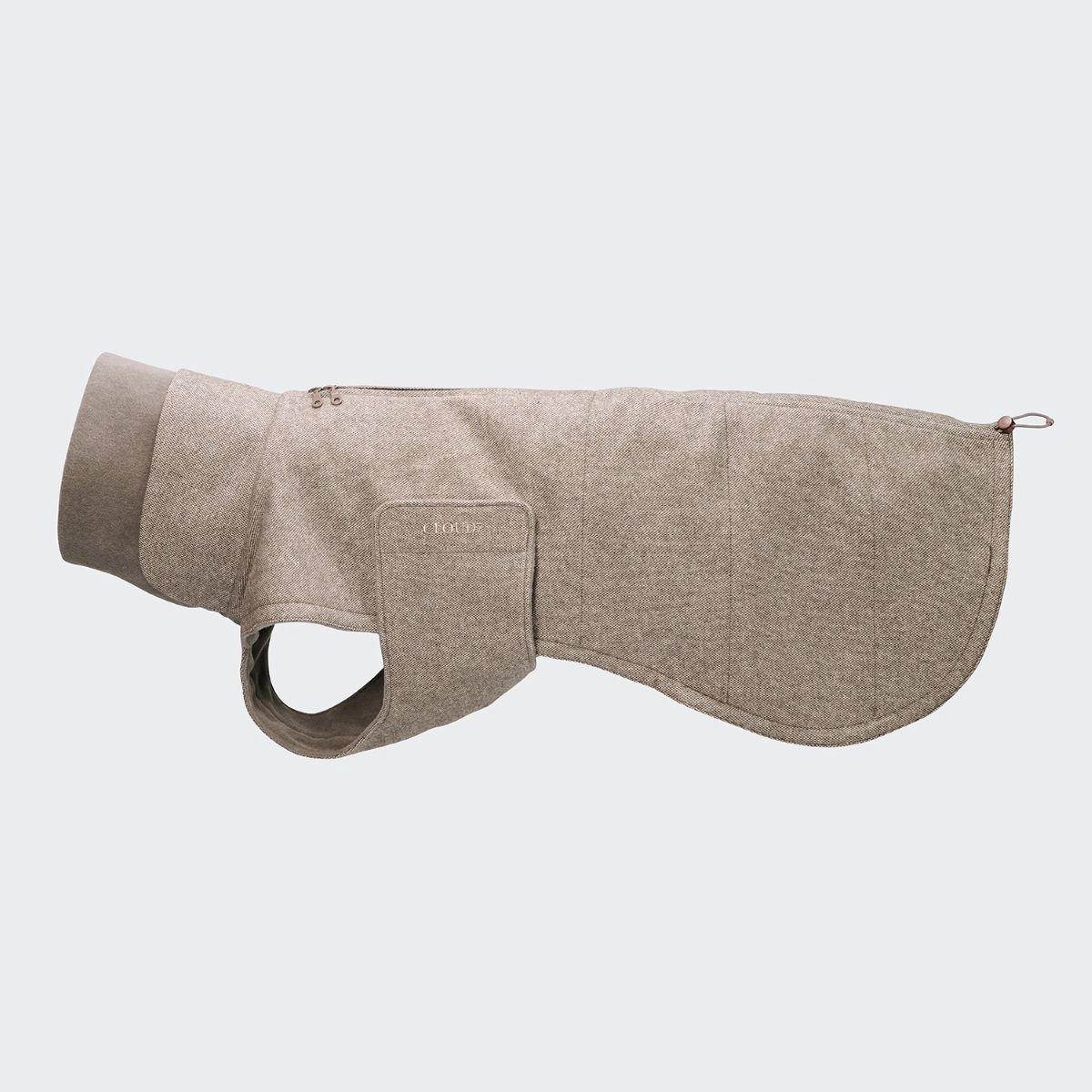 Hundemantel Brooklyn Tweed Beige Long 11