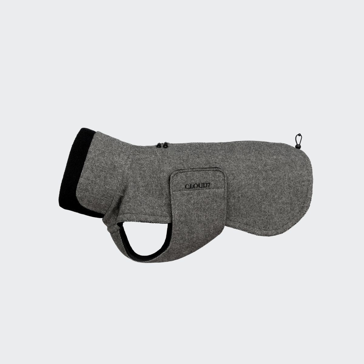 Hundemantel Brooklyn Tweed Black Long 4