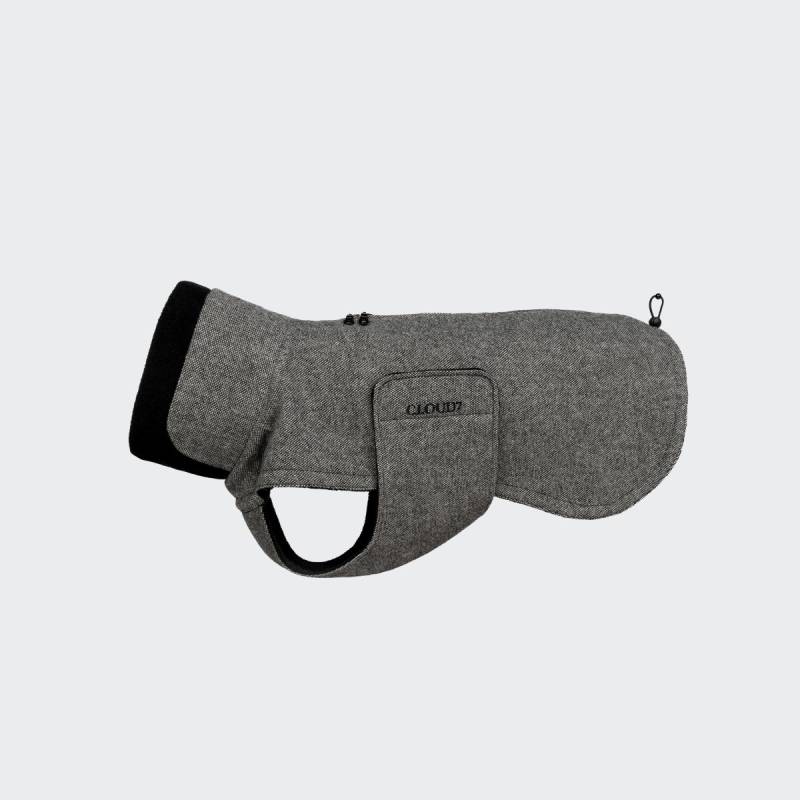 Hundemantel Brooklyn Tweed Black Long 4