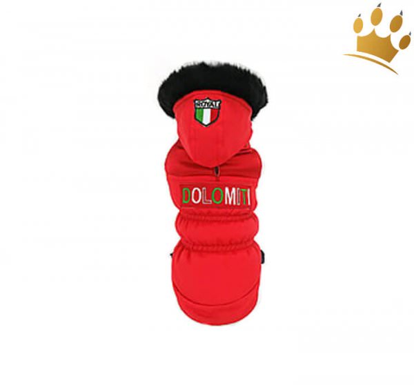 Hundemantel Dolomiti Red Pepper