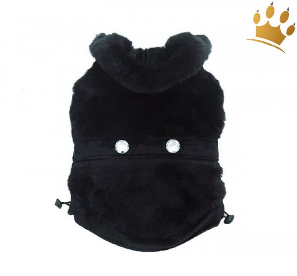 Hundemantel Moskau Schwarz