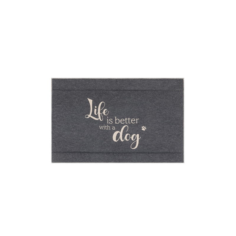 Hundematte Life is better