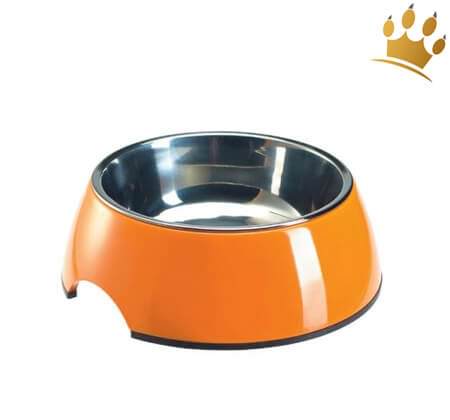 Hundenapf Melamin Orange