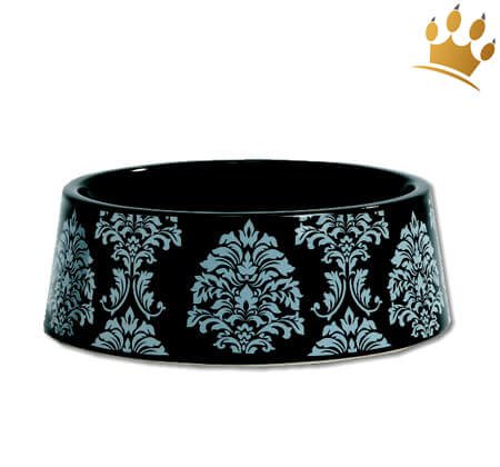 Hundenapf Rokoko Black