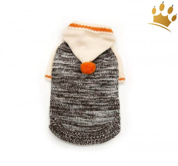 Hundepullover Hoodie Browny