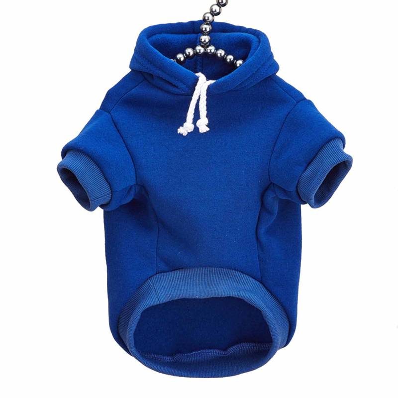 Hundepullover Hoodie f?r gro?e Hunde - XXL in blau