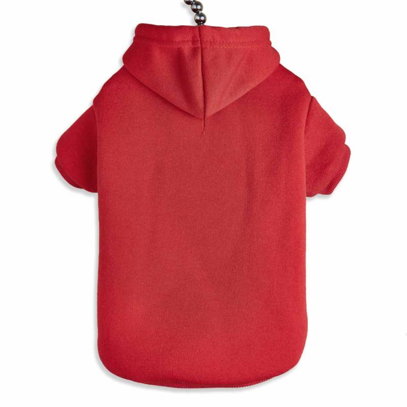 Hundepullover Hoodie f?r gro?e Hunde - XXL in rot