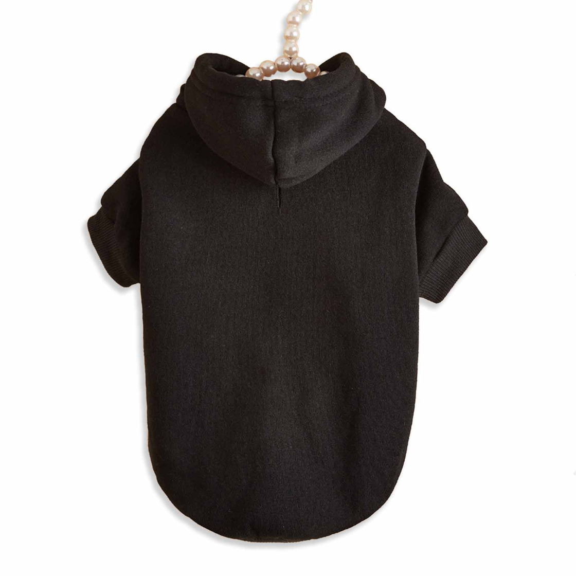 Hundepullover Hoodie f?r kleine Hunde - XS in schwarz
