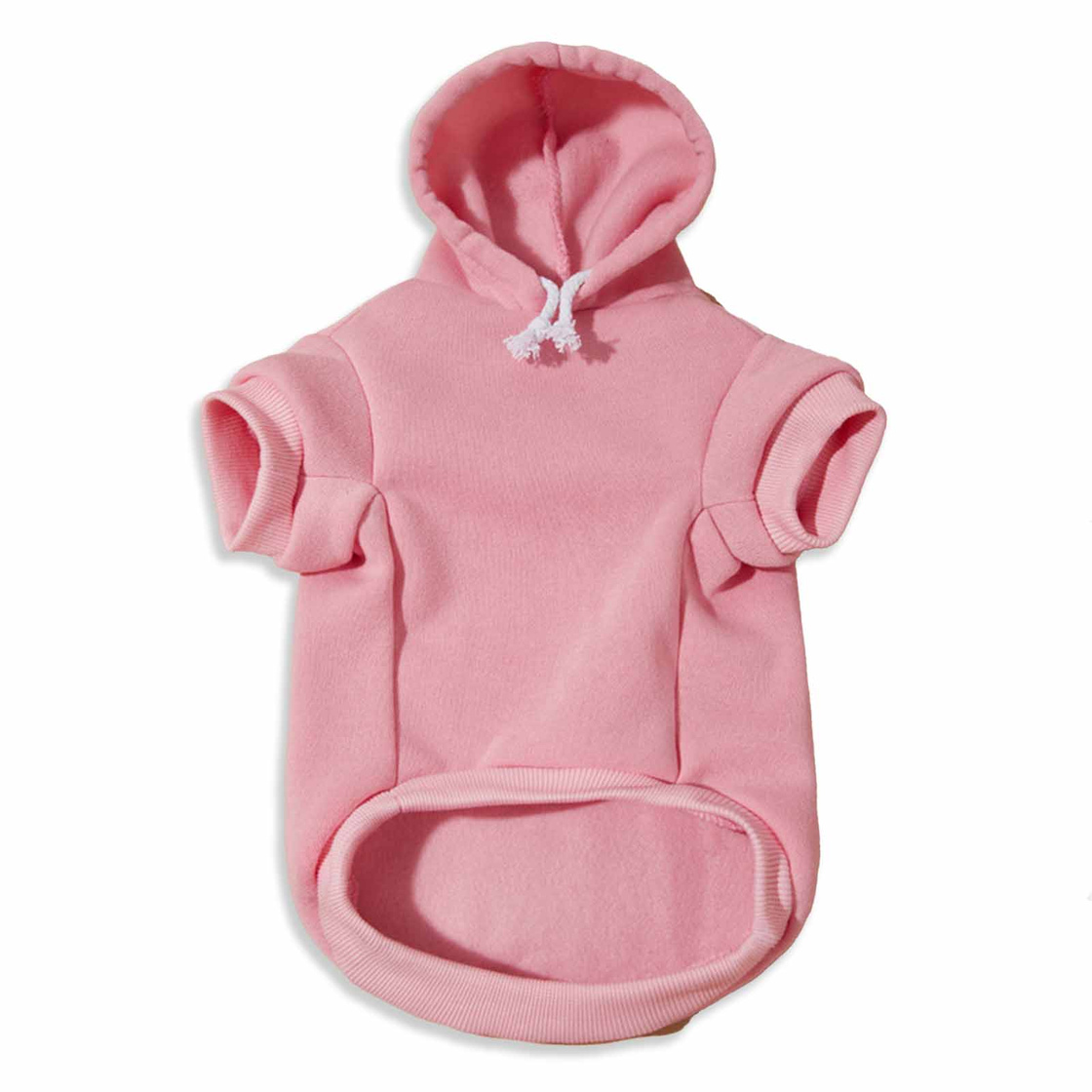 Hundepullover Hoodie f?r mittlere Hunde - M in rosa