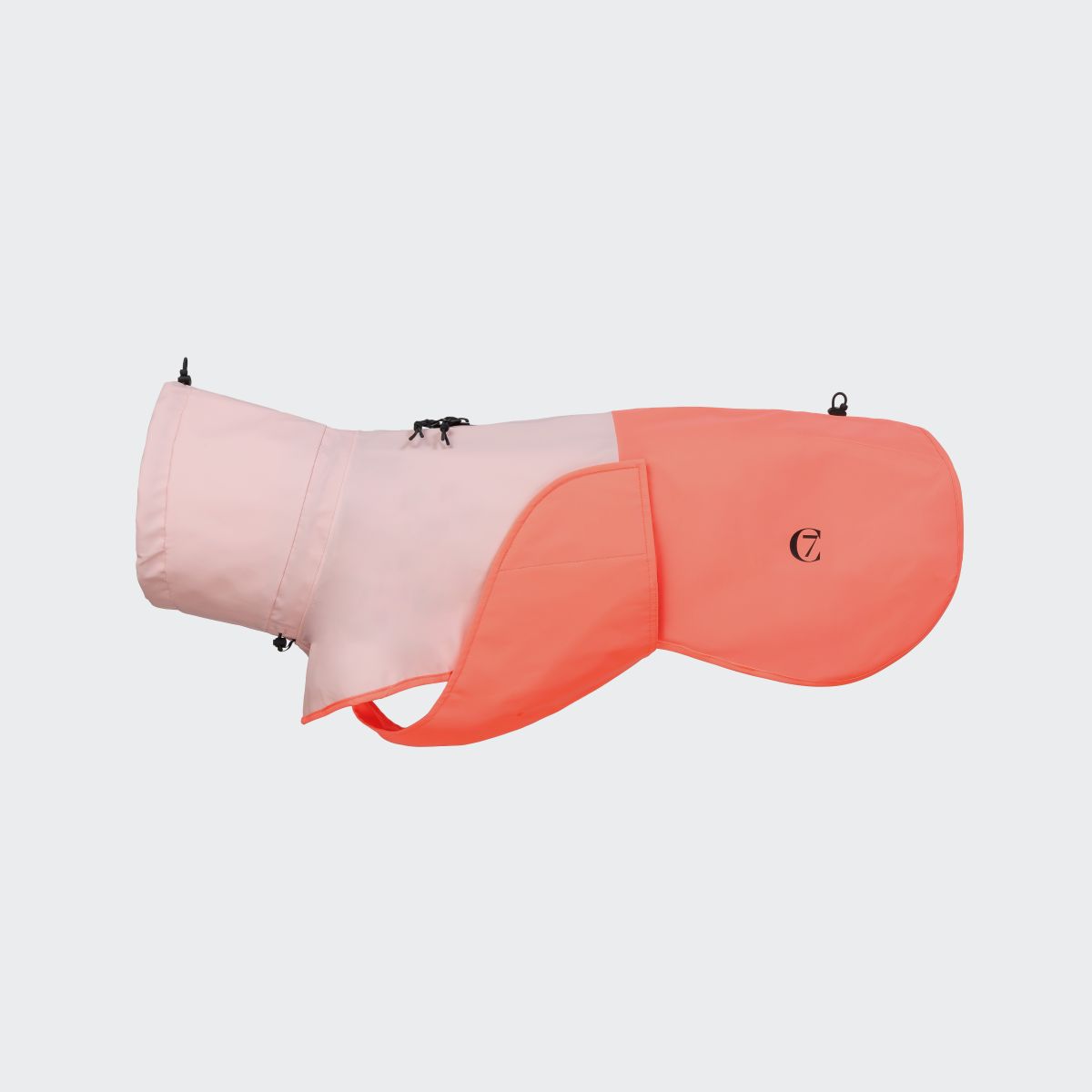Hunderegenmantel Aktiv Peach/Neon Pink 11