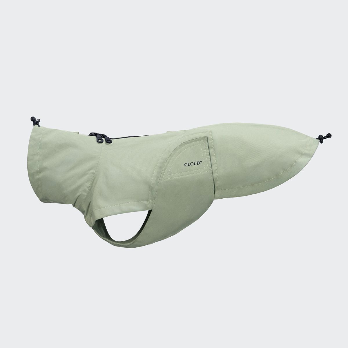 Hunderegenmantel Dublin 2.0 Dackel Dusty Mint 5