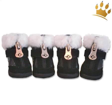 Hundeschuhe Hiker Black Fur Hundeschuhe Hiker Black Fur