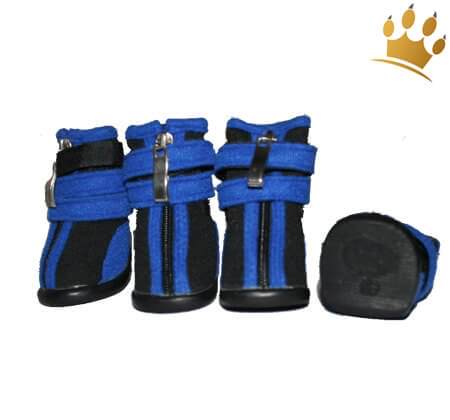 Hundeschuhe Neopren Sport Black/Blau