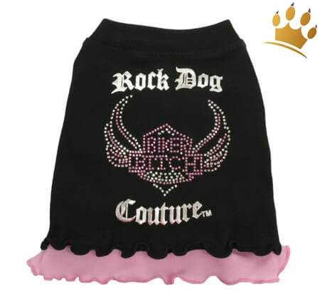 Hundeshirt Bikerlady Pink