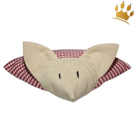 Hundespielzeug Mäuschen Rot