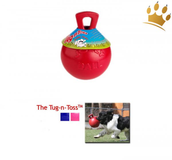 Hundespielzeug The Tug-n-Toss Ball