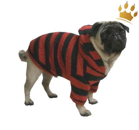 Hundestrickjacke St.Moritz Rot Hundestrickjacke St.Moritz Rot